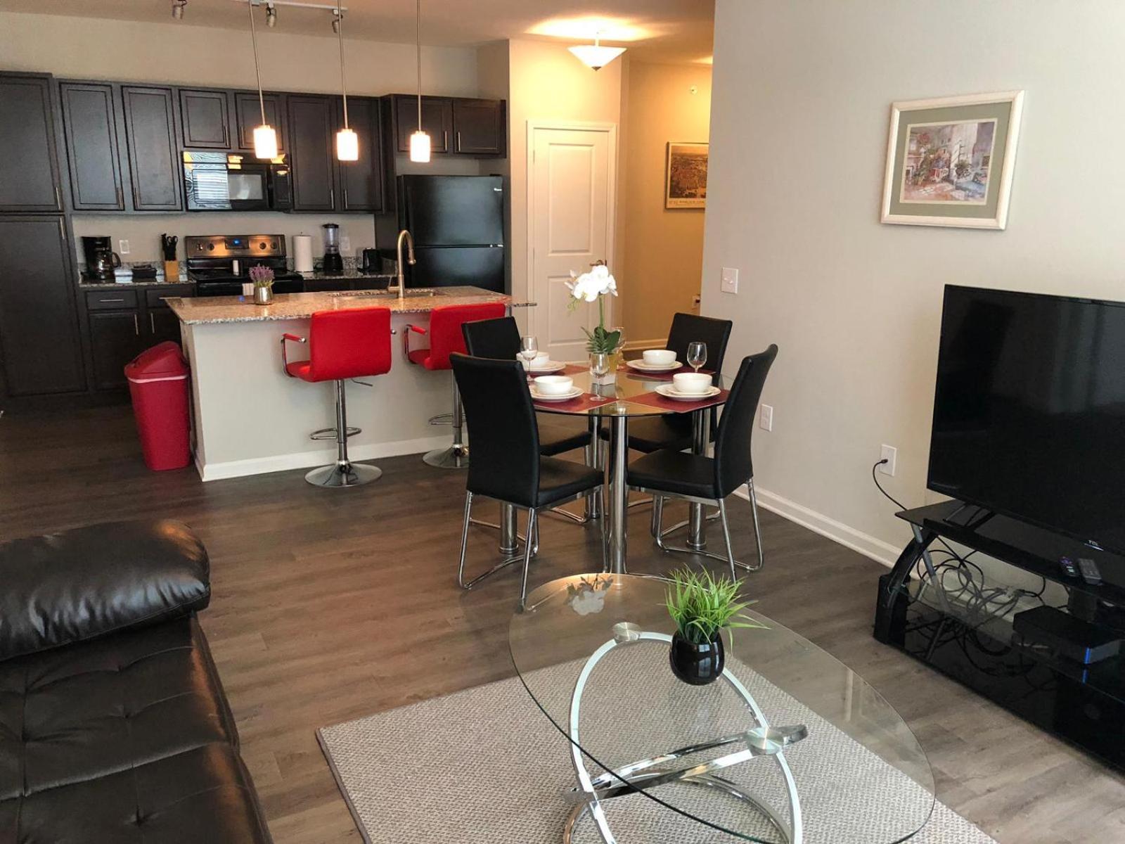 Spacious Furnished Resort Style Apartments Tomball Ruang foto
