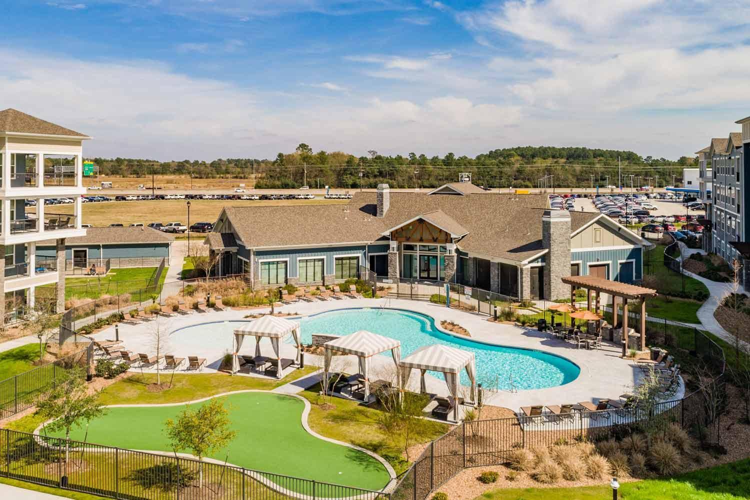 Spacious Furnished Resort Style Apartments Tomball Bagian luar foto